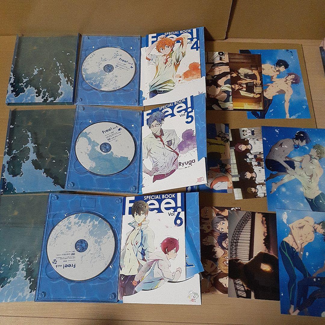 Free!　DVD １期２期３期　全巻収納BOX付き+STYLE　FiVE　CD