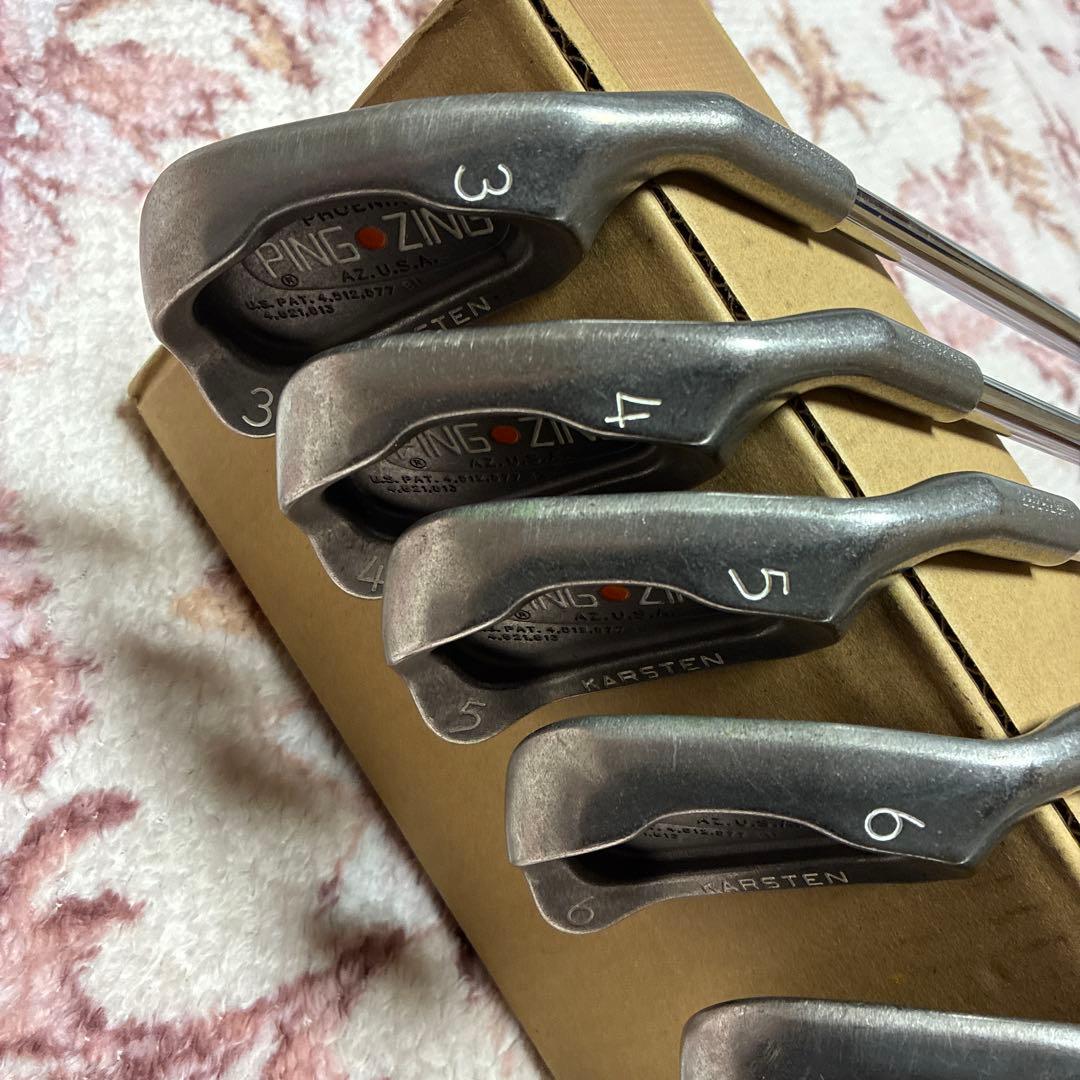 ピン　PING ZING アイアンセット 9本　スチールシャフト