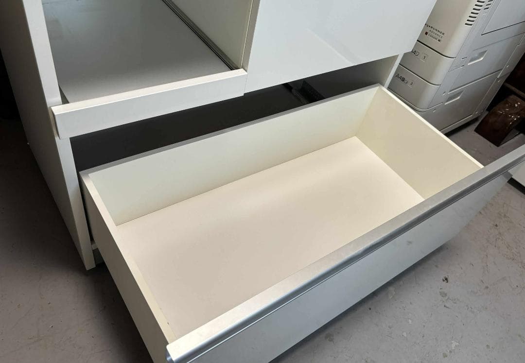 国産 ユーアイ製 キッチンボード、食器棚 幅89cm Used/キレイ