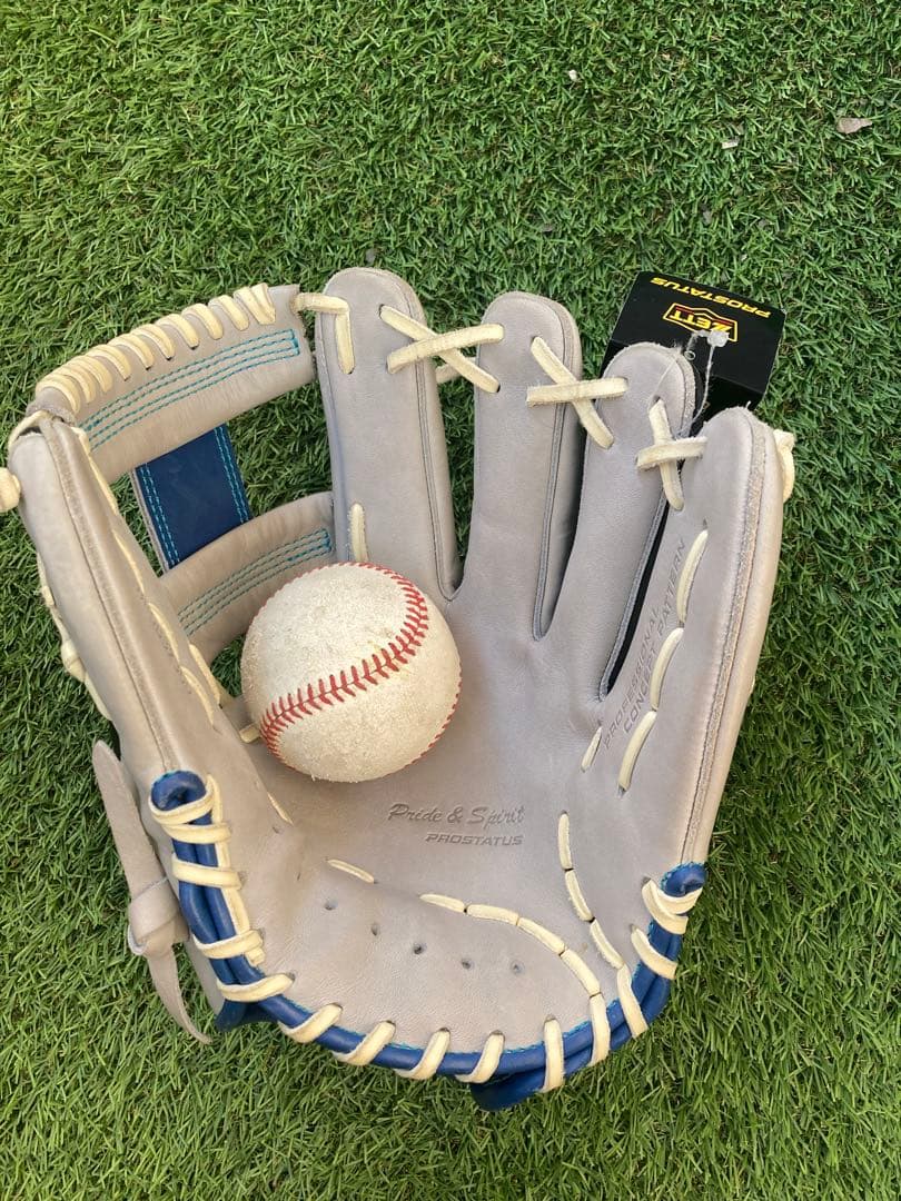 【限定】ZETT プロステイタス軟式グラブ　型付け済み