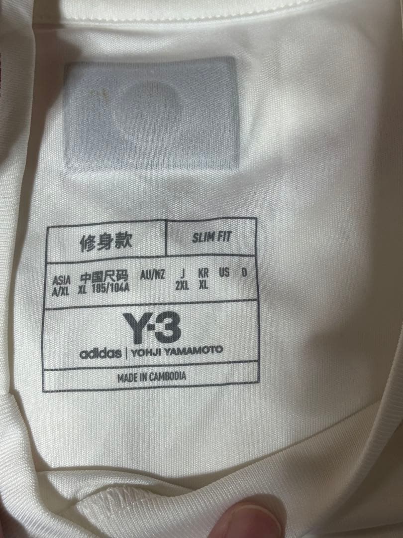 日本代表アウェイユニフォーム　Y-3