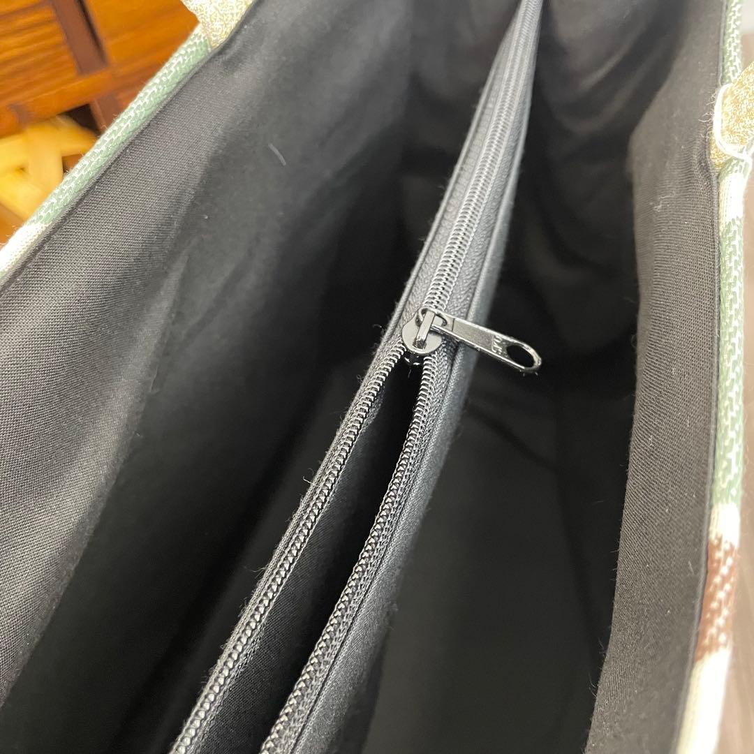 ☆2568✨初売りSALE❣️✨西陣帯地使用✨大容量手提げバッグ　新品