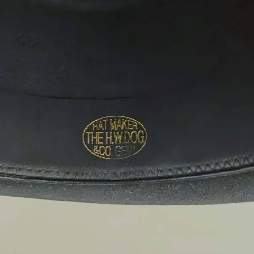 THE.H.W.DOG&CO PORK ポークパイハット 38 ブラック