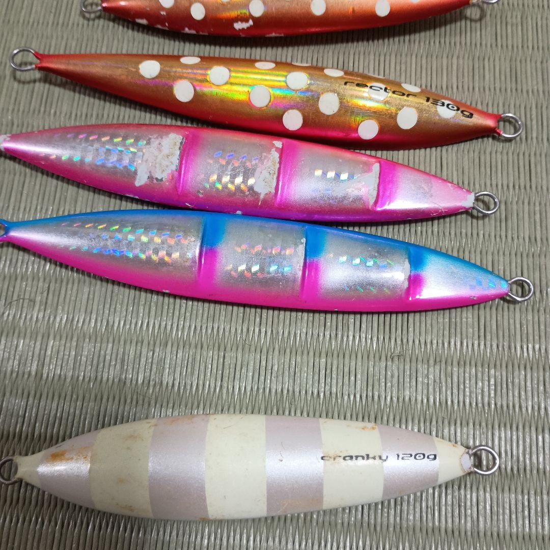 メタルジグセット シーフロアコントロール 140g 130g 120g　8セット