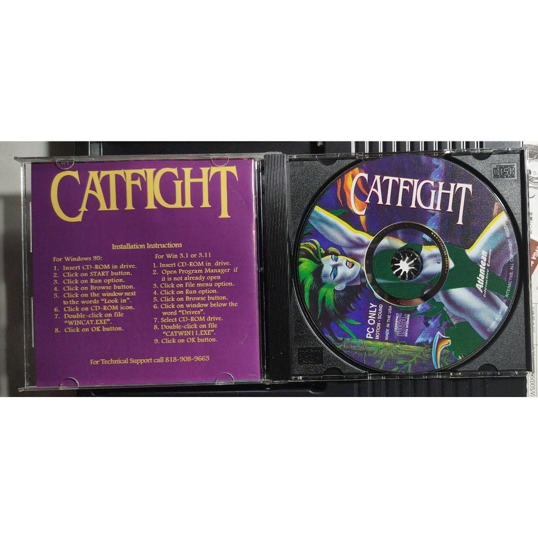 CATFIGHT PCゲーム W3.1 / 95 英語版 ( #12871 )