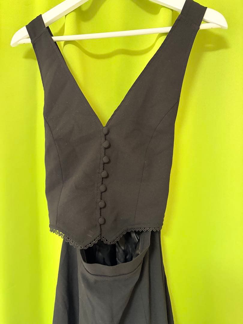 Sheglit シェグリット Beatrix ジャンパースカート 黒　M