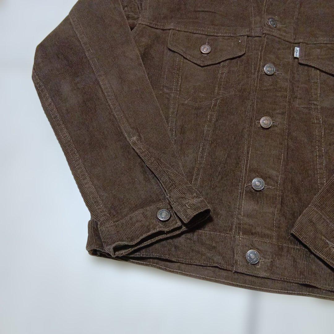 ★在庫ラスト1！USA製★茶★リーバイス★Levis★コーデュロイジャケット