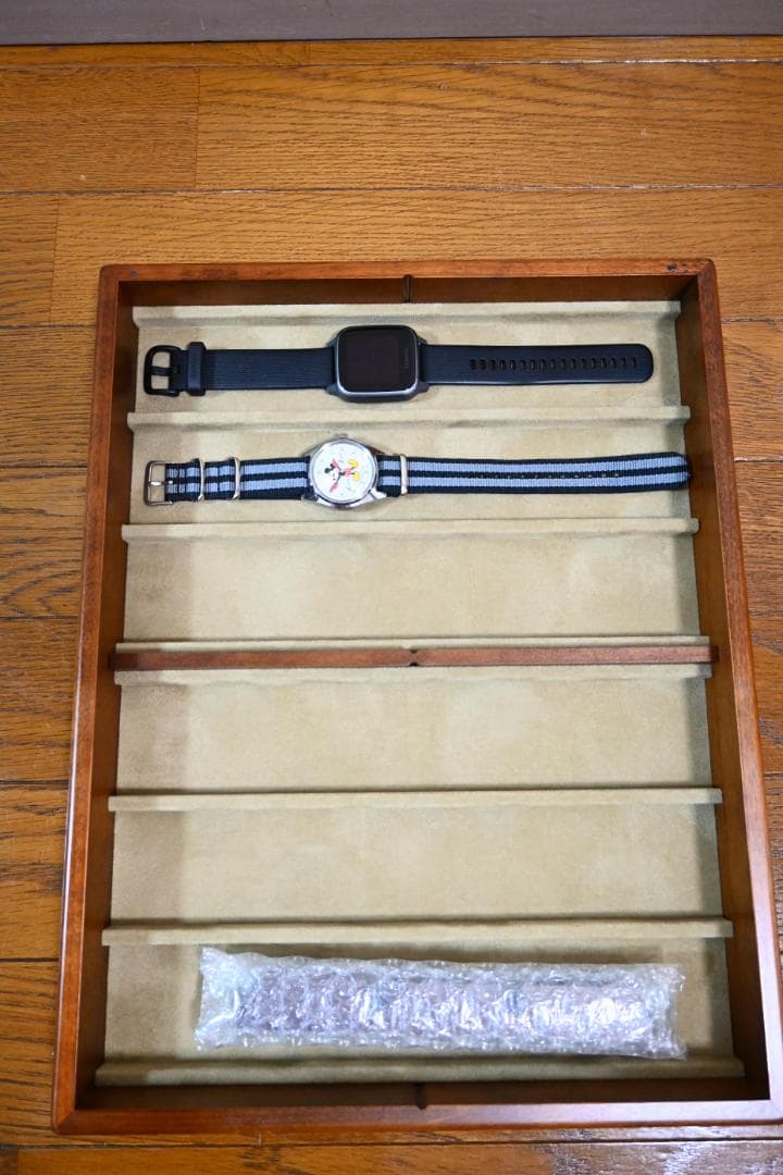 豊岡クラフト　ウォッチケース　蓋なし　美品