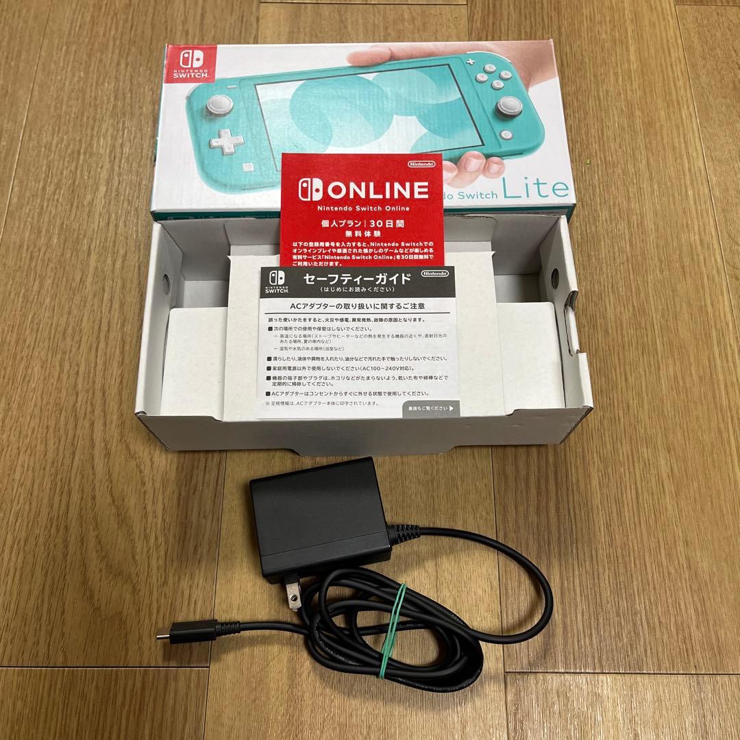 Nintendo Switch Lite ターコイズ 本体一式