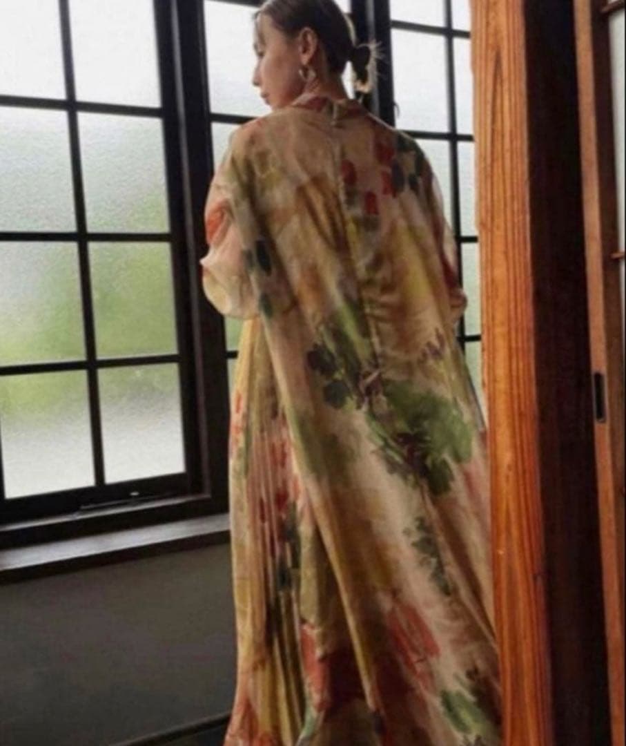 アメリビンテージ　UND WILLOW PAINT DRESS