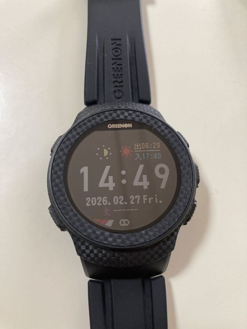 【美品】GreenOn ザ・ゴルフウォッチA1-II
