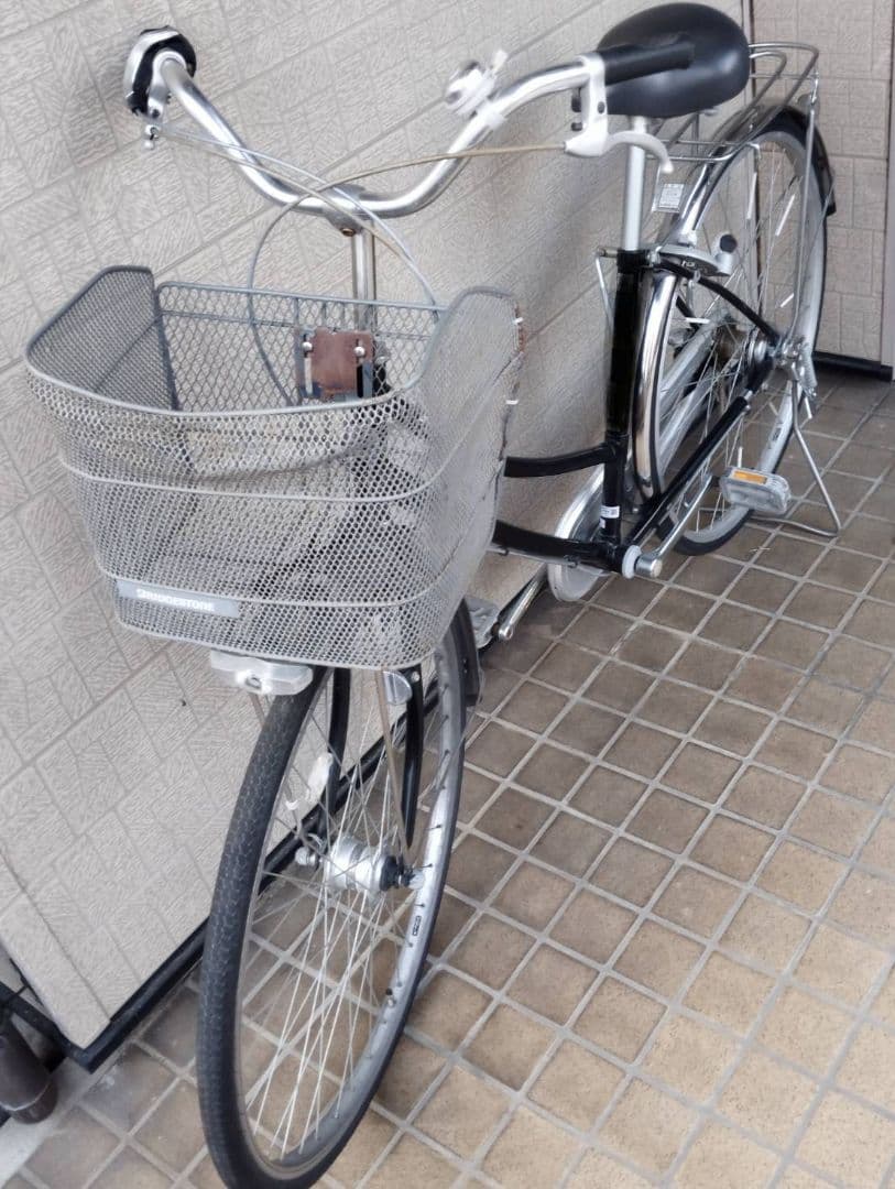 【ブリヂストン】自転車ママチャリ　※2年使用で部分錆びしてます。※タイヤ交換必須