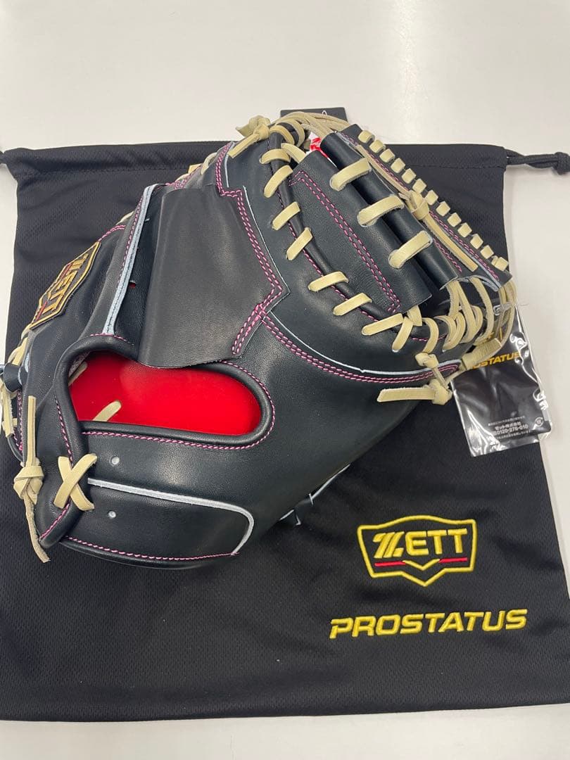 j*t様 新品 ゼット プロステイタスSE 硬式用キャッチャーミット BPROC