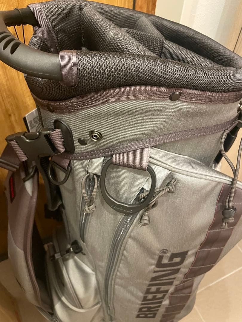 ブリーフィング ゴルフ　キャディバッグ CR-4 デニムグレーBRG251D44