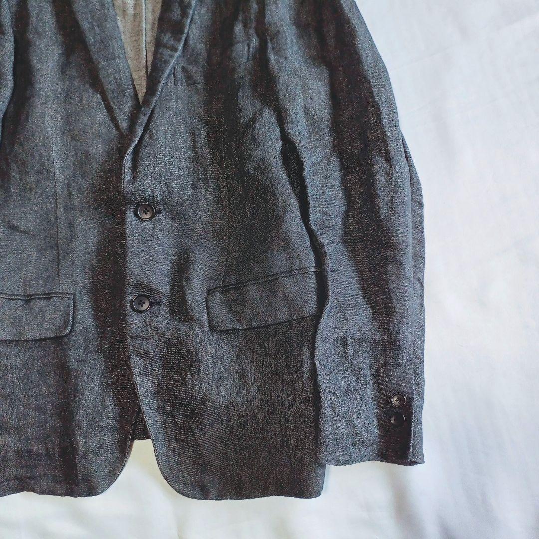 TOMORROWLAND リネンインディゴ ジャケット デニム 薄手 春夏