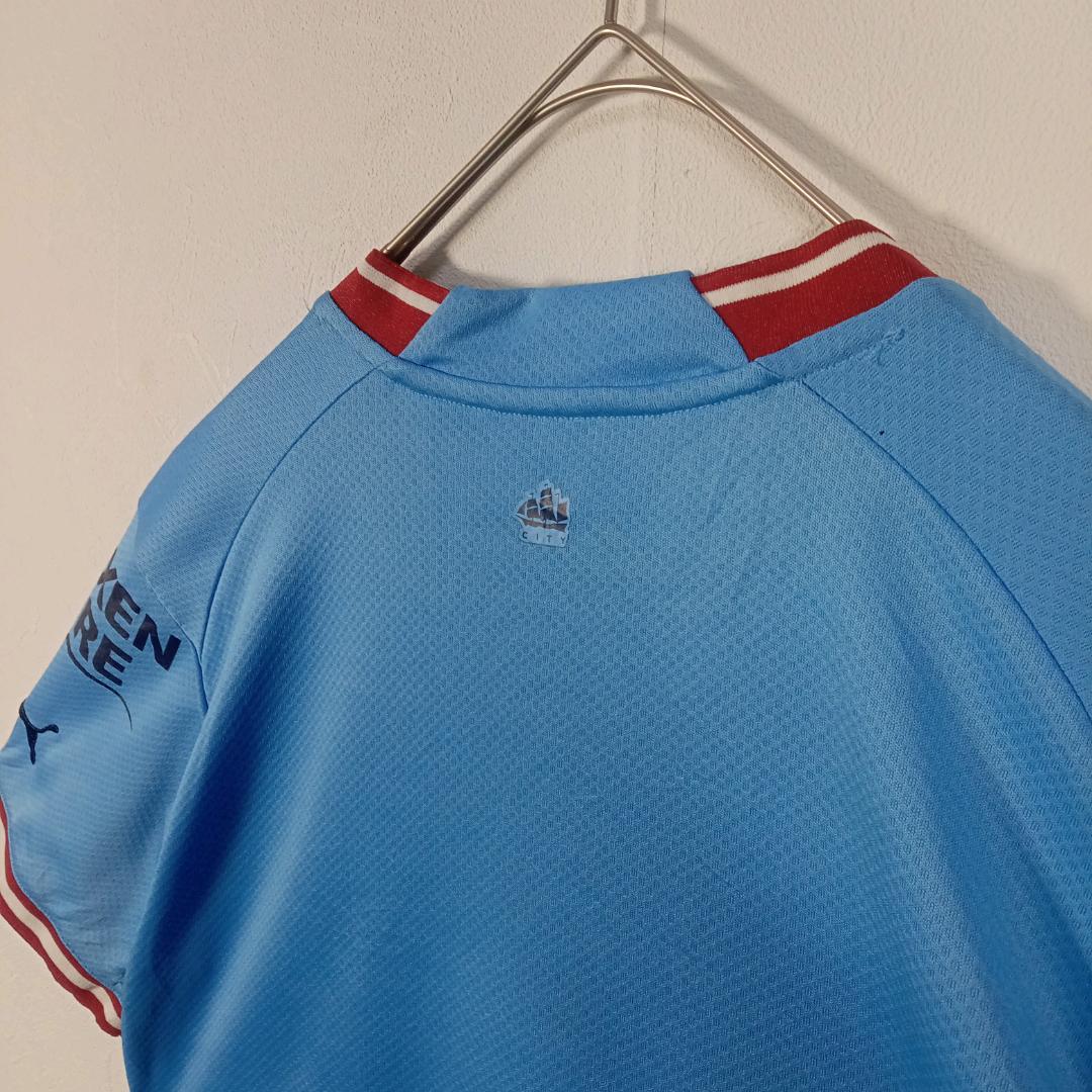 PUMA マンチェスターシティ 22/23 ユニホーム　プレミアリーグ　S