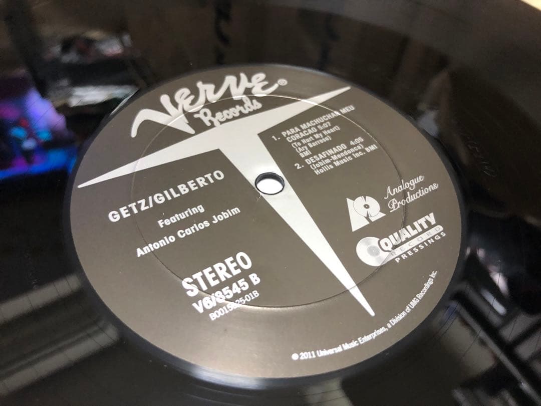 アナログプロダクション Getz Gilberto 45回転 2枚組 超高音質