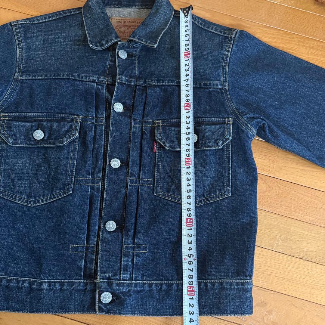 S*S様 LEVI’Sリーバイス デニムジャケット2nd 507赤耳BIGE 9