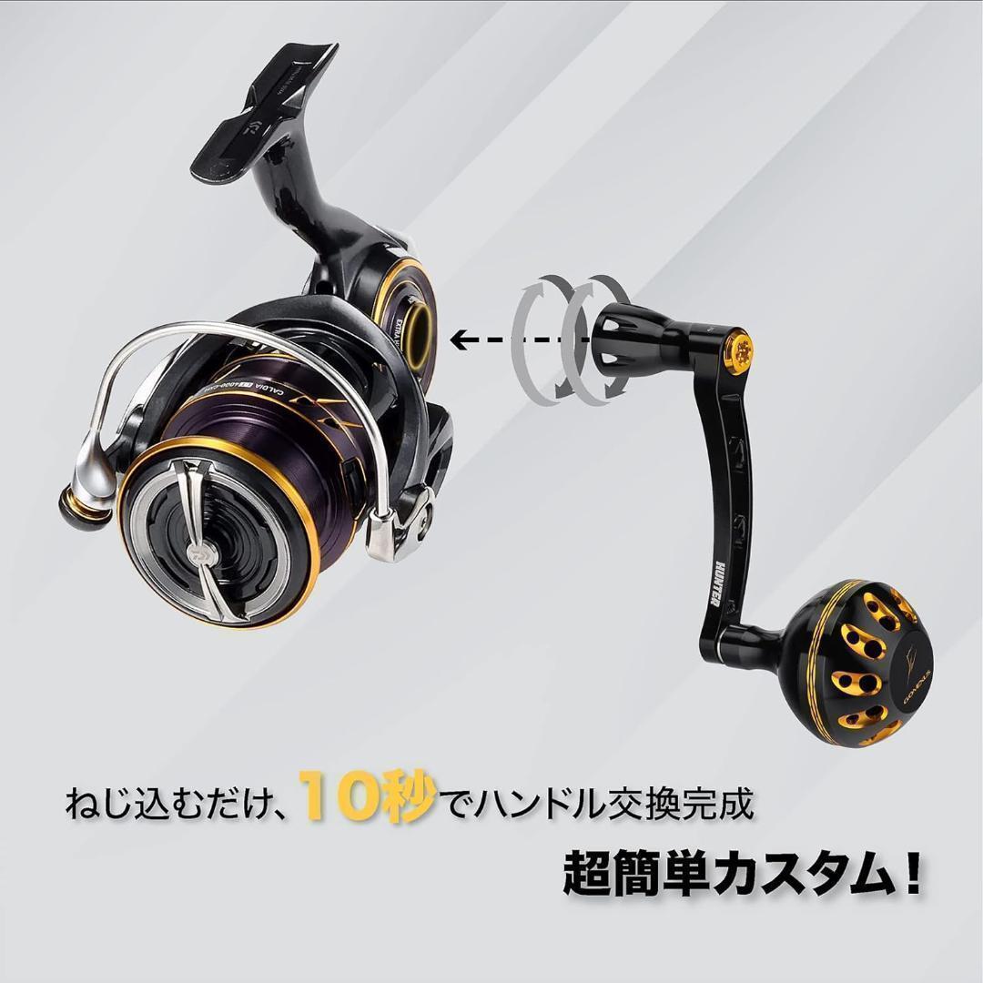 ゴメクサス　68mmシングルハンドル　38mmハンドルノブ　シマノ　シルバー