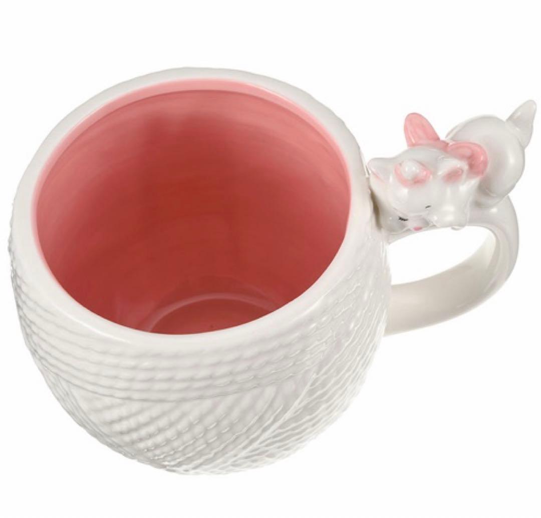 新品☆ディズニー おしゃれキャット マリーちゃん マグカップ コップ 食器
