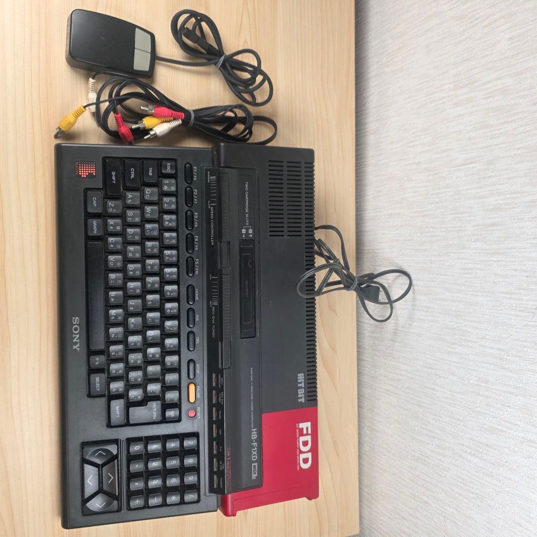 【通電OK】SONY MSX2 HIT BIT HB-F1XD