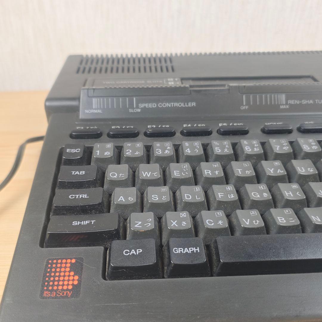 【通電OK】SONY MSX2 HIT BIT HB-F1XD