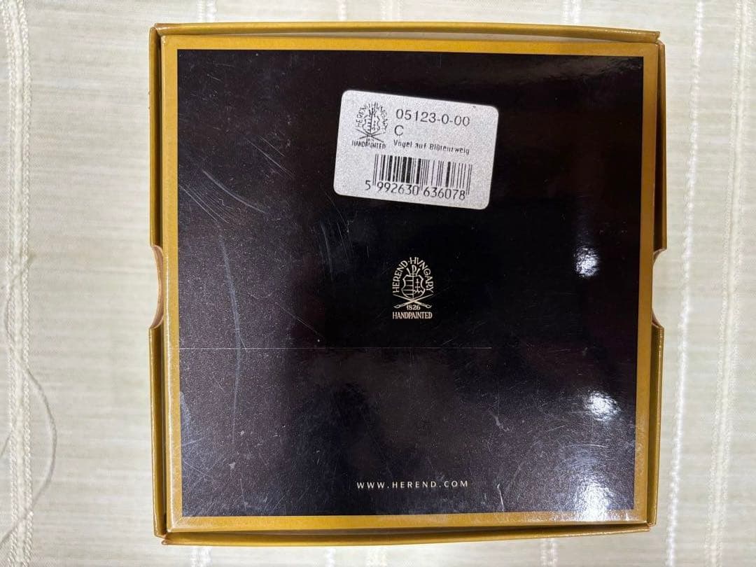 ヘレンド HEREND 陶器 青い鳥 置物