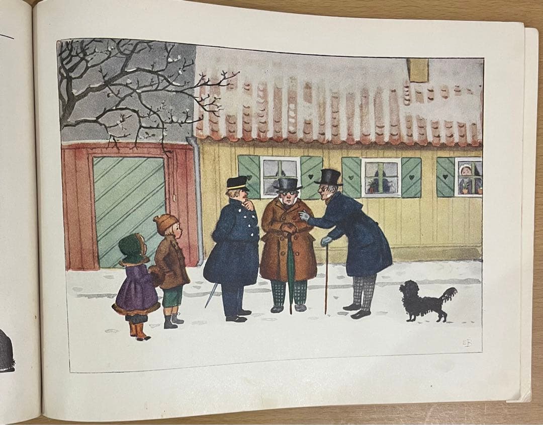 NO.62 アンティーク　洋書　古書　絵本　エルサ・ベスコフ 北欧 スウェーデン