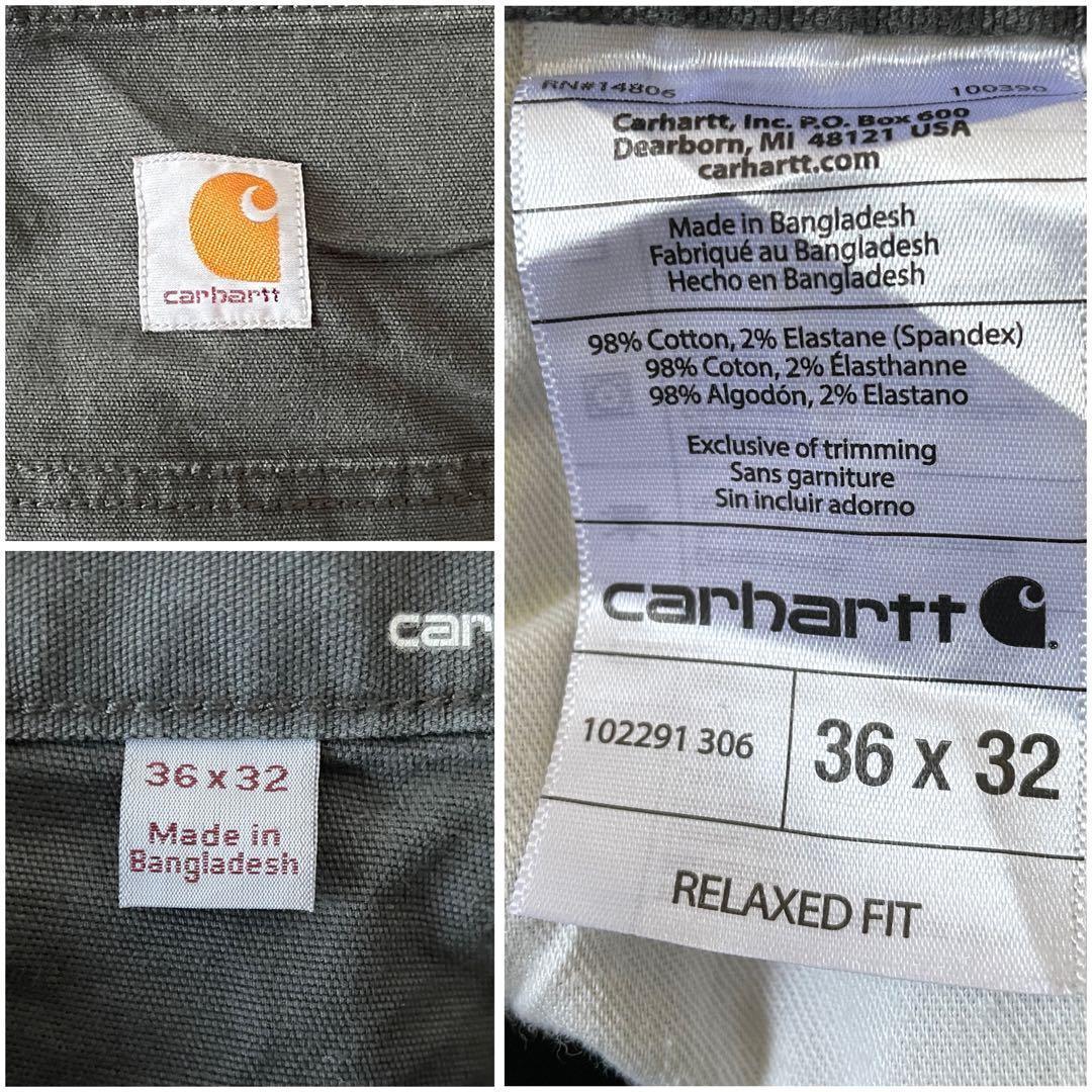 Carhartt カーハート ワークパンツ 刺繍ロゴ 42×30