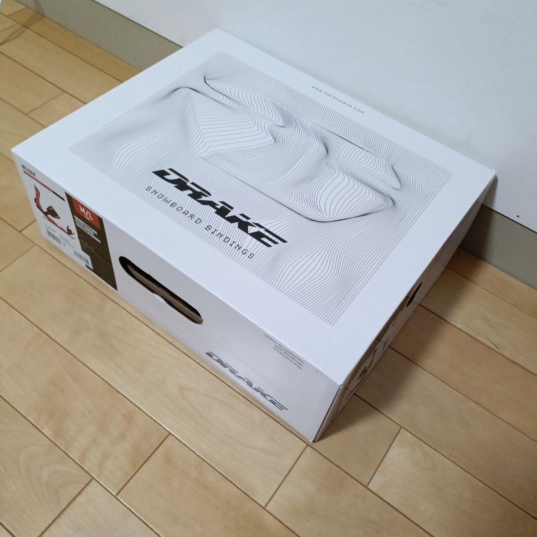 未使用品24-25 DRAKE RELOADサイズM/L ビンディング　グラトリ