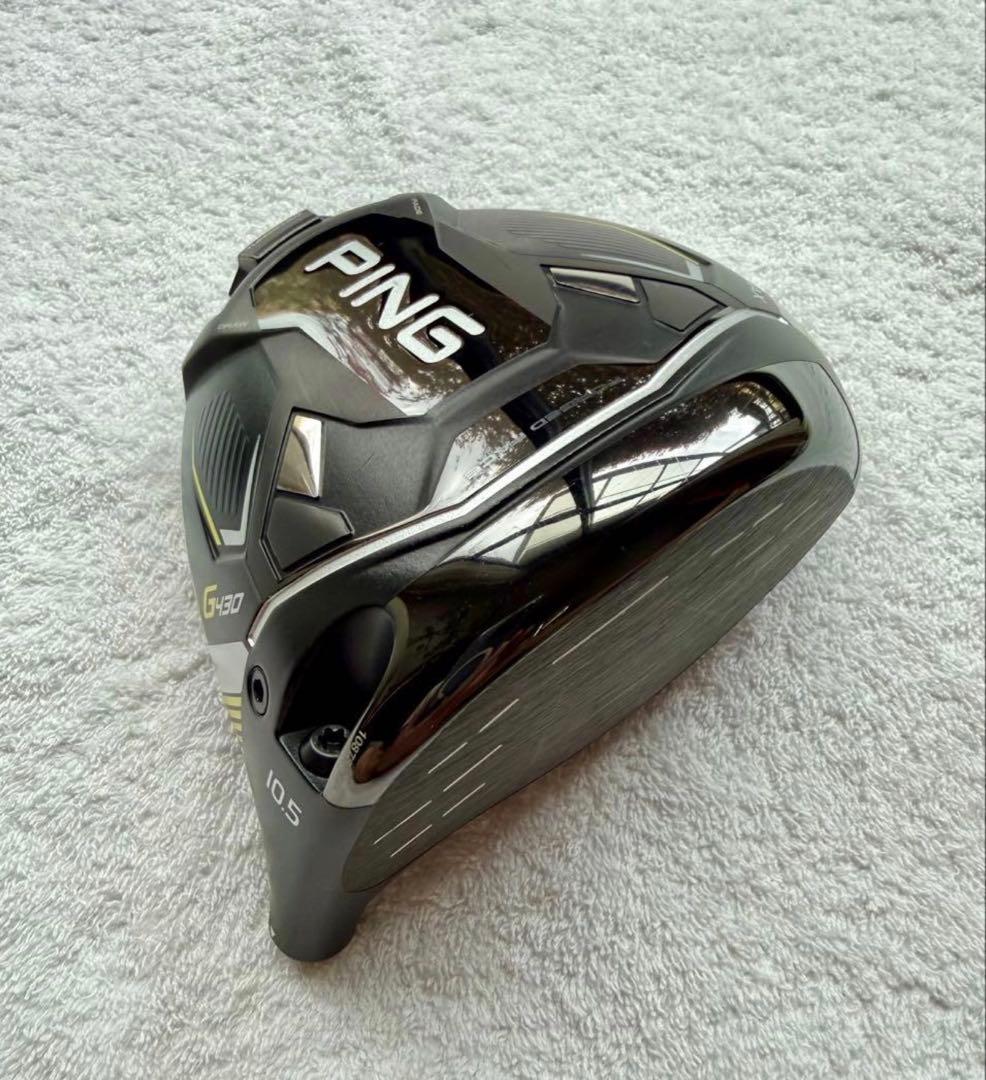 PING G430MAX10.5ドライバーヘッド単品カバー&レンチ&ウエイト付き