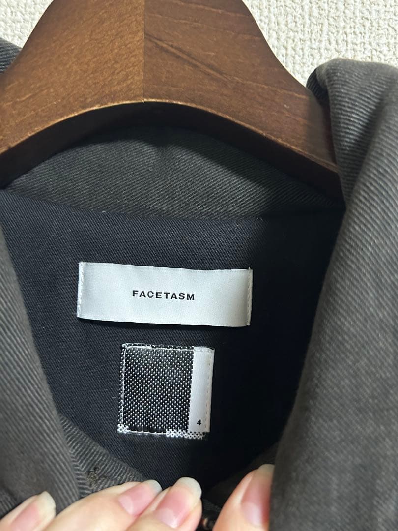 FACETASM 25aw Big Washed Jacket デニムブルゾン