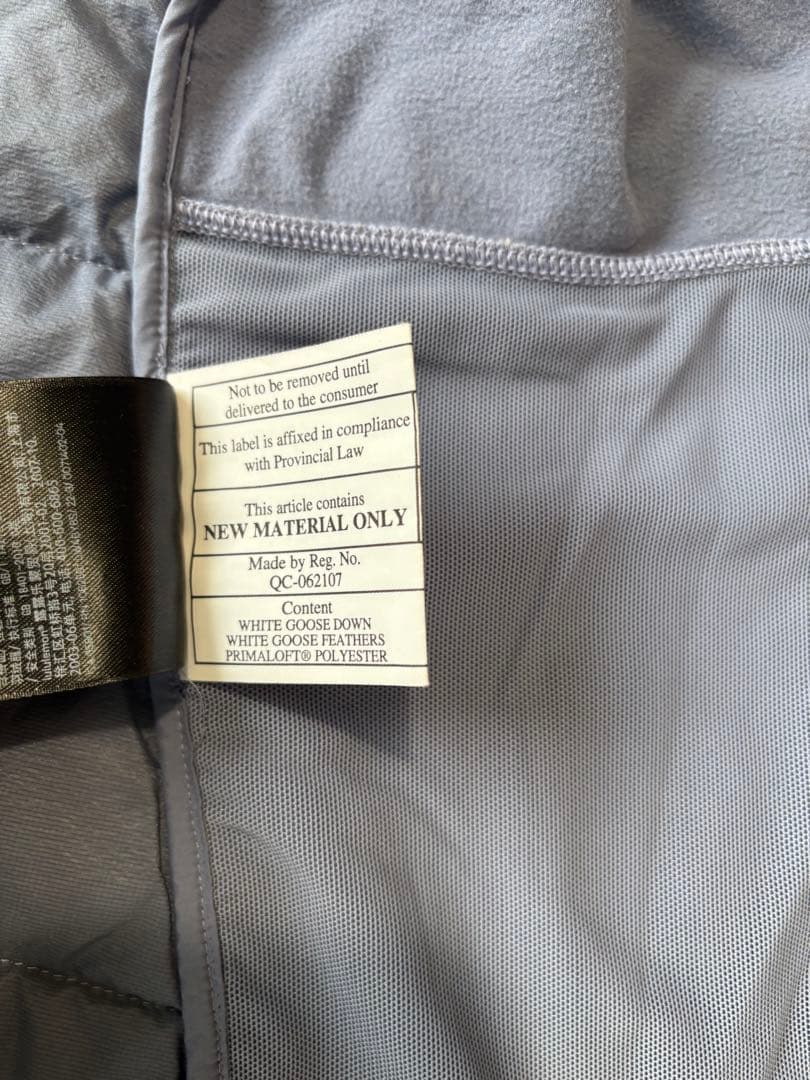 ルルレモン　ダウンベスト　for it all パープル　サイズ6