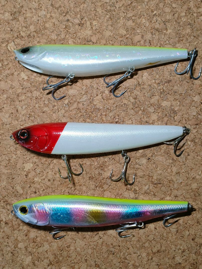 【大型シーバスルアー】トップウォーター7本まとめ売り　+オマケ2本