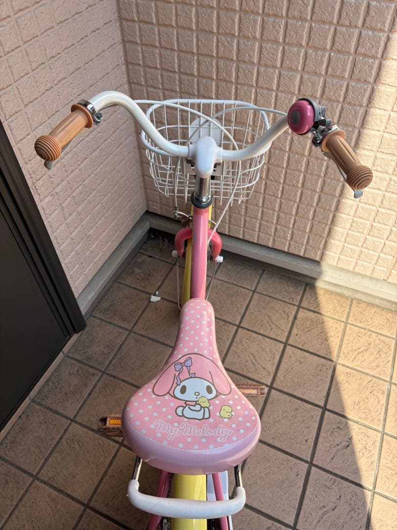 ⚠️お引渡し限定⚠️ マイメロディ 幼児用自転車 ピンク