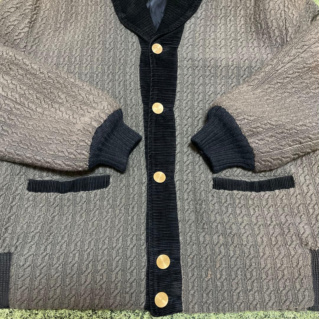 50s ウールカーディガン　ジャケット　woolmaster 42 短丈