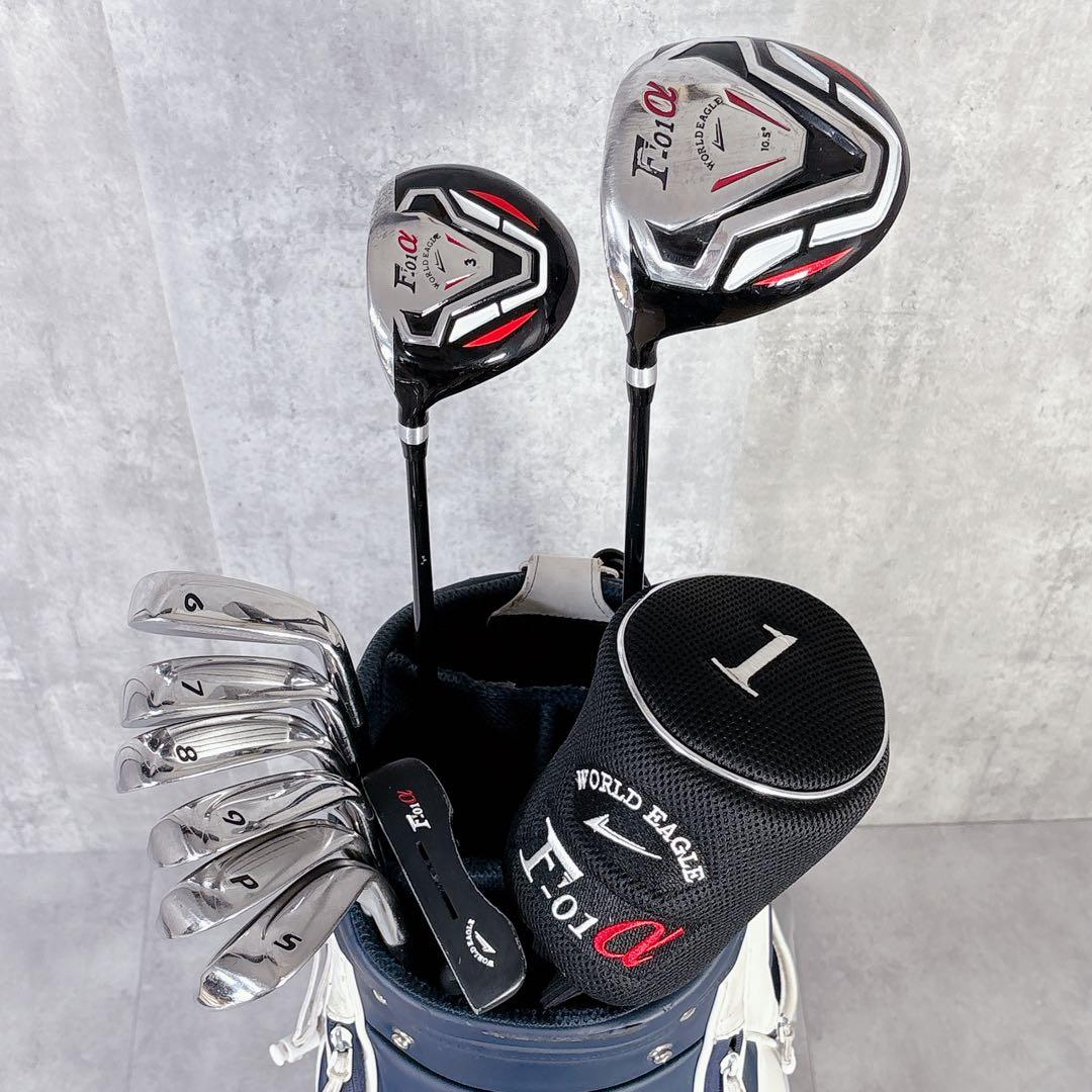 T517 左利き NB ワールドイーグル ゴルフクラブ メンズ フルセット