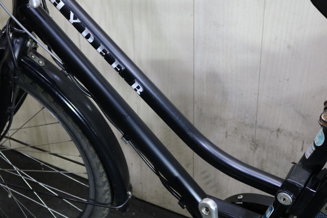 ブリヂストンハイディビー HY683 26型 8.7AH 3段 LED 黒