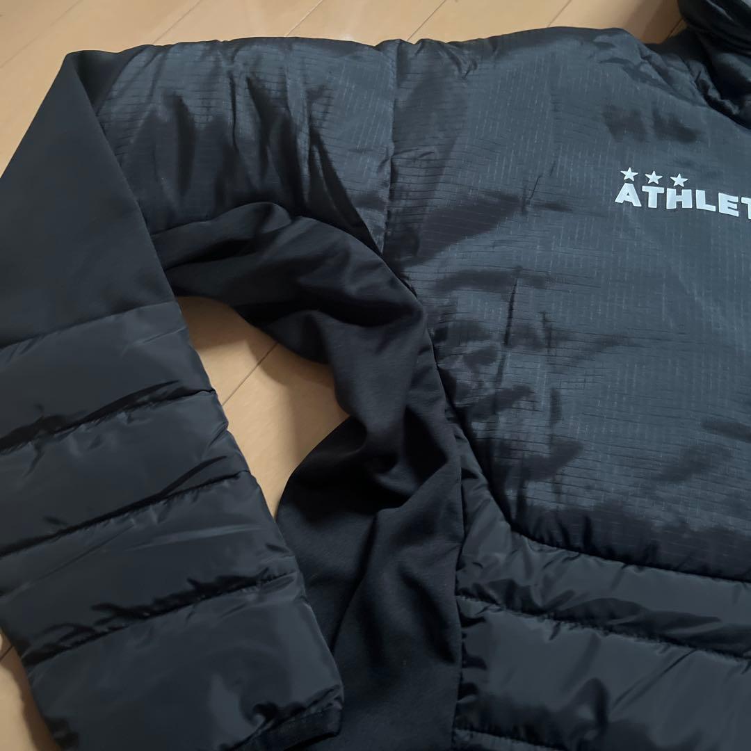 新品未使用ATHLETA ブラック ベンチコート