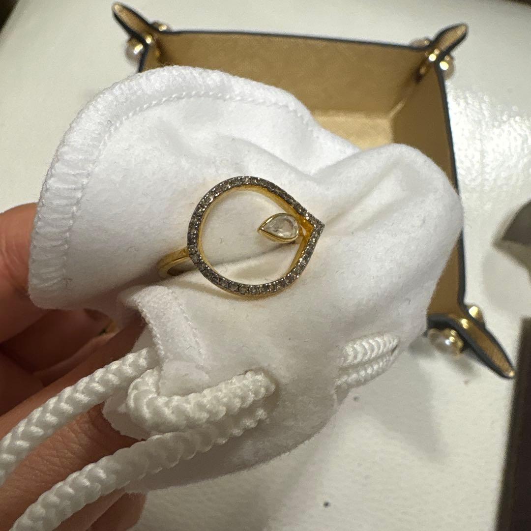 アルティーダウード　フラワーダイヤモンドリング