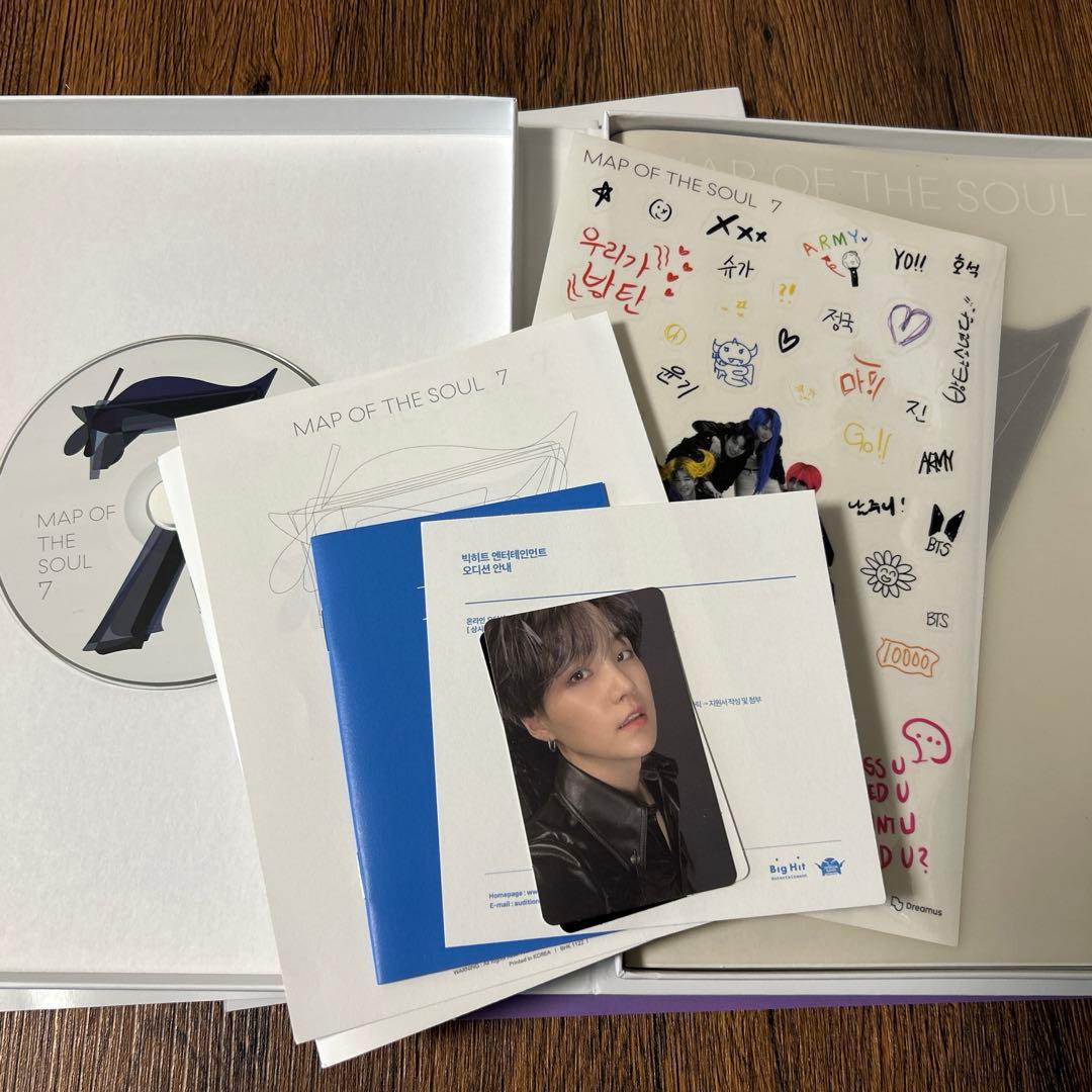 【写真集・トレカ付】BTS 特典付きCD MAP OF THE SOUL