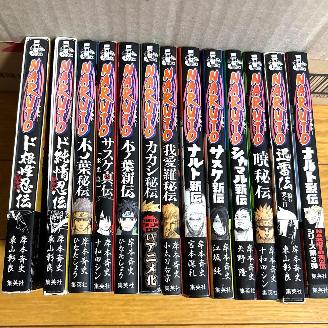 NARUTO小説•映画特典•公式キャラクターブック