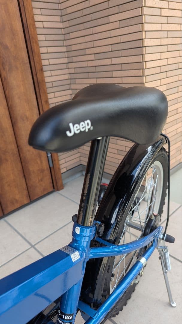 Jeep ジュニア用自転車 青