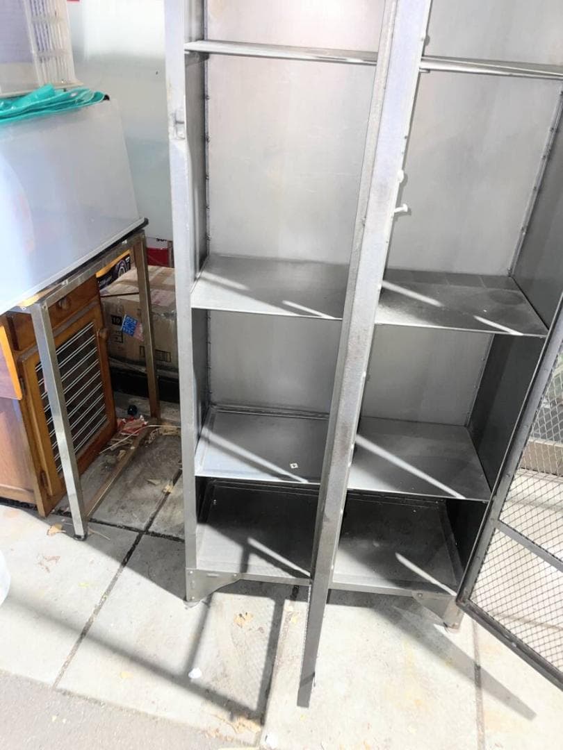 ★アイアンキャビネット★ GUIDEL ギデル メッシュロッカー 2ドアーズ