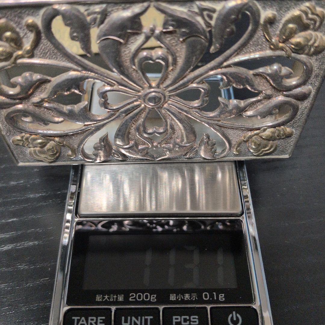 わ*ん様 銀製　アクセサリーケース