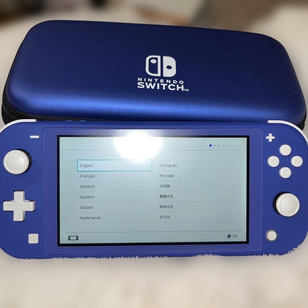 Switchライト　Switch Nintendo Lite ブルー　本体