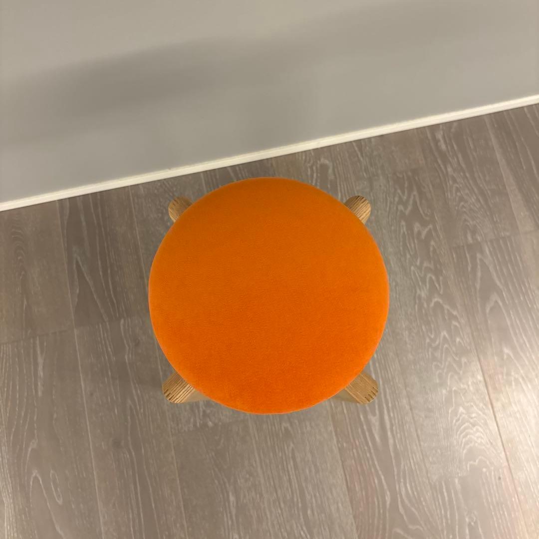 匠工芸　マッシュルーム スツール　M オレンジ