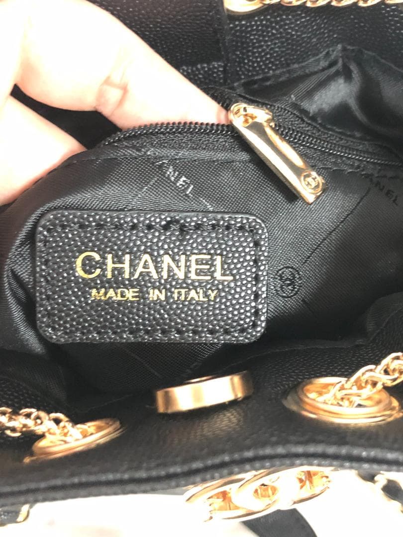 防塵袋付き ブラックショルダーバッグ黒ノベルティ