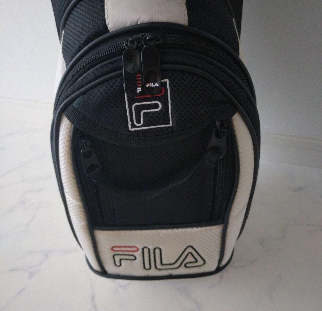 FILA キャディバッグ クラブ3本 パター1本付き バックのみも可