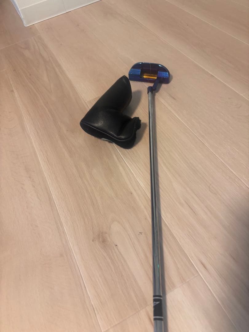 軟鉄 ブルー AXEL ヘッドカバー付き